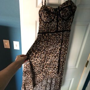 Cheetah Print Dress